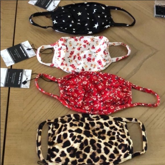 RESTOCKED! 2 FOR $20! Leopard print face mask - Picture 8 of 9